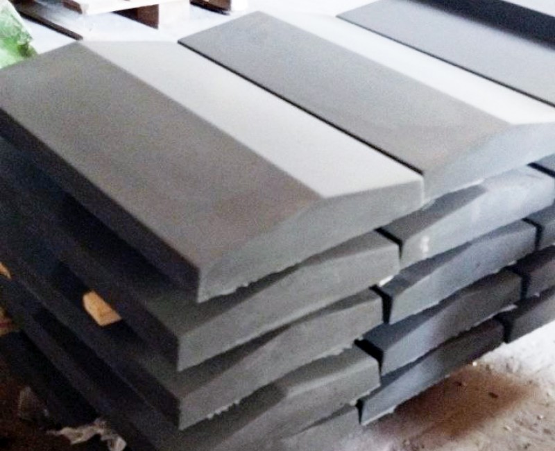 Крышка на забор 500*300 мм., графит.